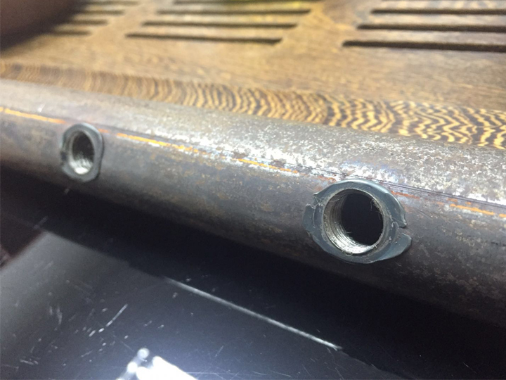 钢管钻孔机加工样品